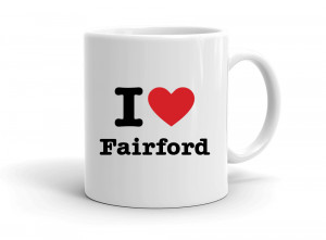 "I love Fairford" mug