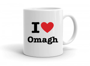 "I love Omagh" mug