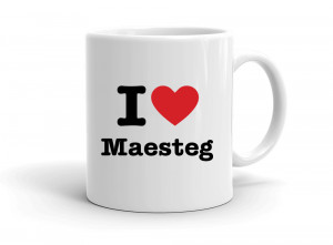 "I love Maesteg" mug
