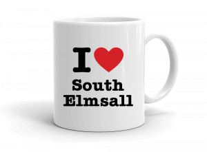 "I love South Elmsall" mug