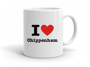 "I love Chippenham" mug