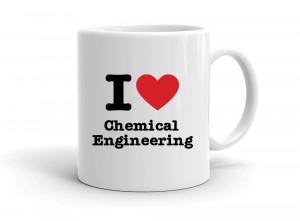 "I love Chemical Engineering" mug
