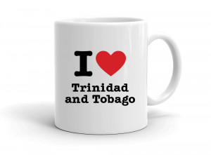 "I love Trinidad and Tobago" mug