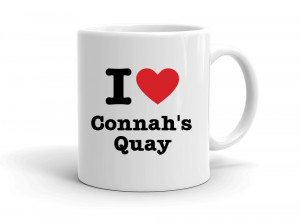 "I love Connah's Quay" mug