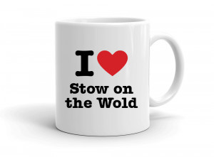 "I love Stow on the Wold" mug
