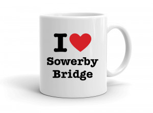 "I love Sowerby Bridge" mug