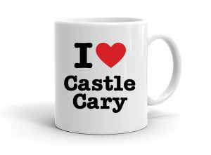 "I love Castle Cary" mug