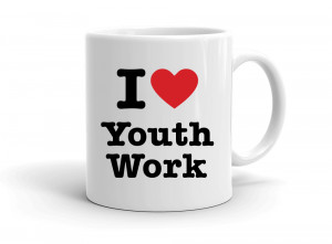 "I love Youth Work" mug