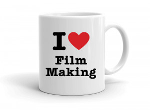 "I love Film Making" mug