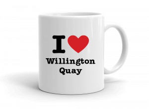 "I love Willington Quay" mug