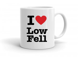 "I love Low Fell" mug