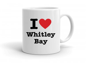 "I love Whitley Bay" mug