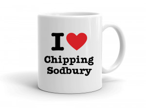 "I love Chipping Sodbury" mug