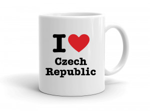 "I love Czech Republic" mug